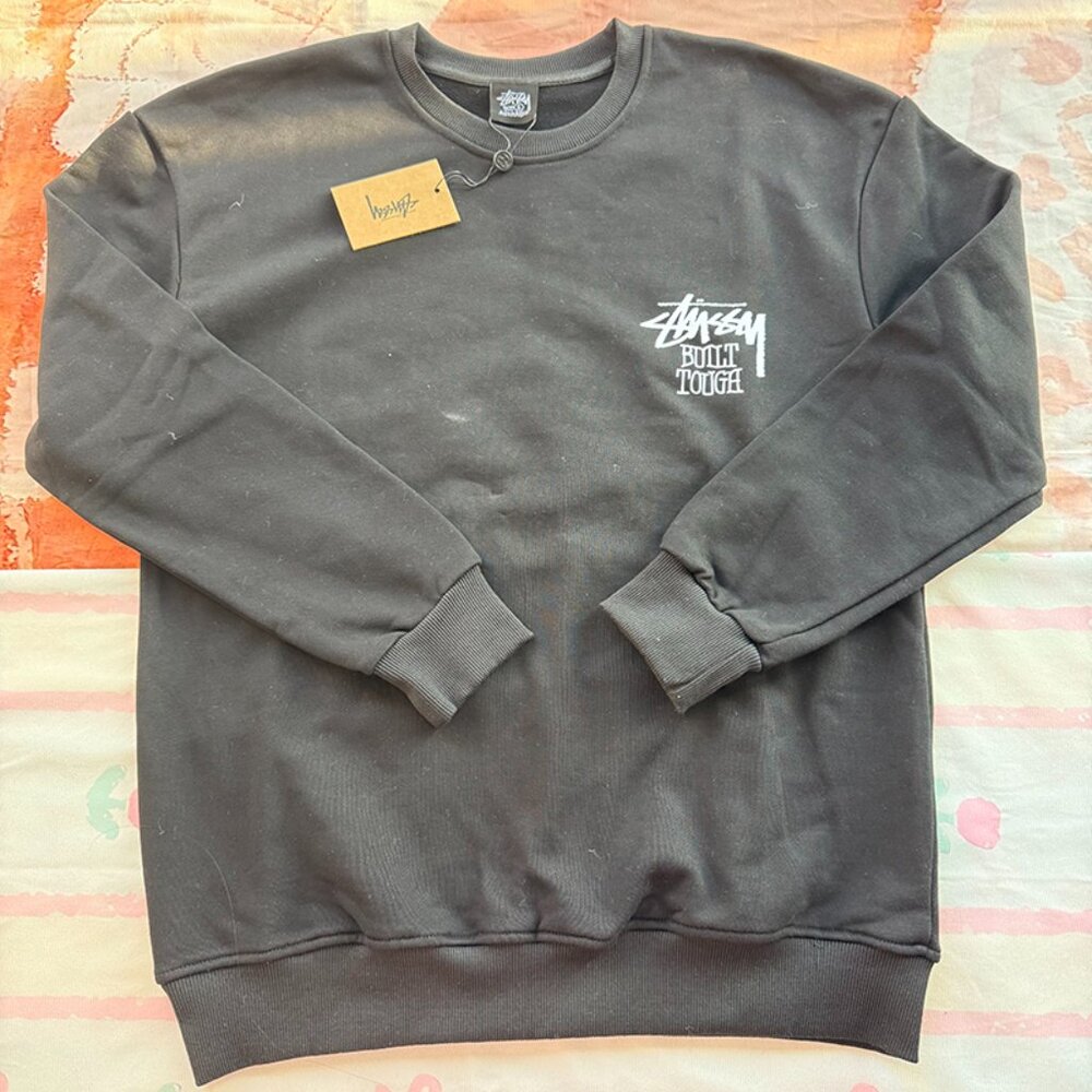 Nike x Stussy International Black Crewneck